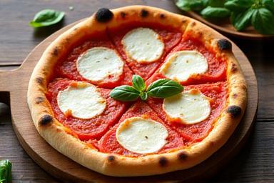 Traditional Neapolitan Pizza Margherita