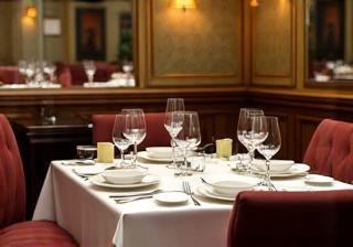 Private event room setup at Trattoria del Sole